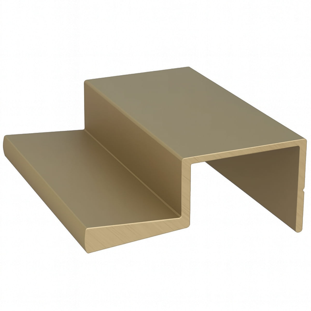 Puxador Perfil Rm-089 3 Metros Para 20mm Champagne 1001 Rometal 48522_0